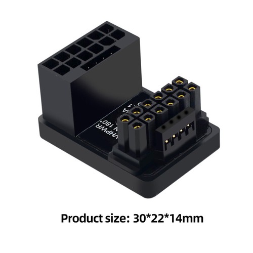 Male To Female Power Adapter Board 600W for PCIe5.0 Graphics Card (Black B) - Afbeelding 8 van 9