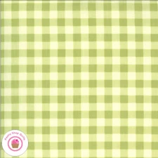 Moda SOPHIE 18714 17 Green Lime Check  BRENDA RIDDLE Quilt Fabric SHABBY CHIC