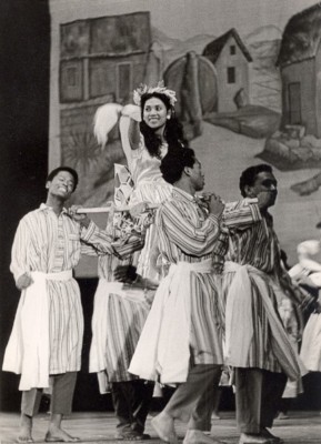 Madagaskar Ballett Tanz altes Foto Bild 1960