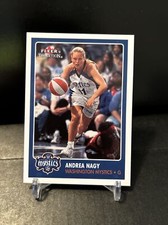 2001 Fleer Tradition WNBA Andrea Nagy Washington Mystics #109