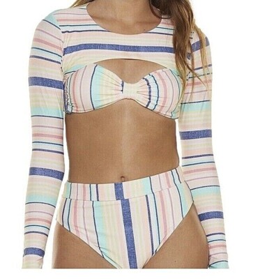 Women's Rashguard Bolero  Cropped Long Sleeve  by Celebrity Pink