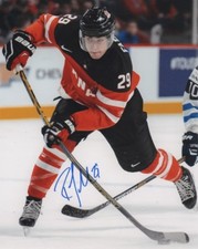 Team Canada Robby Fabbri Autographed Signed 8x10 Photo COA A