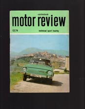 Czechoslovak Motor Review Magazine December 1974, technical, sport & touring