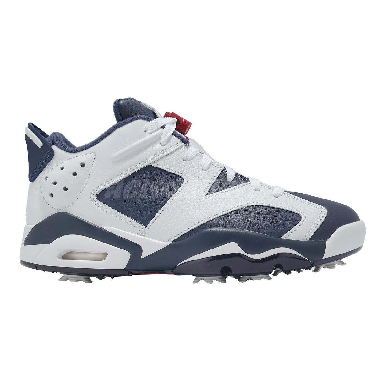 Nike Jordan Retro 6 Golf AJ6 Olympic Men Spikes Cleats Shoes Nike Jordan Retro 6 Golf AJ6 Olympic Men Spikes Cleats Shoes