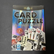 Hoyle Card Puzzle  Board Games Windows/Mac, 2012 EXCELLENT CONDITION