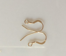 14k Gold Filled French Ear Wire Hook Earring Findings DIY 2Pairs/4pcs A1