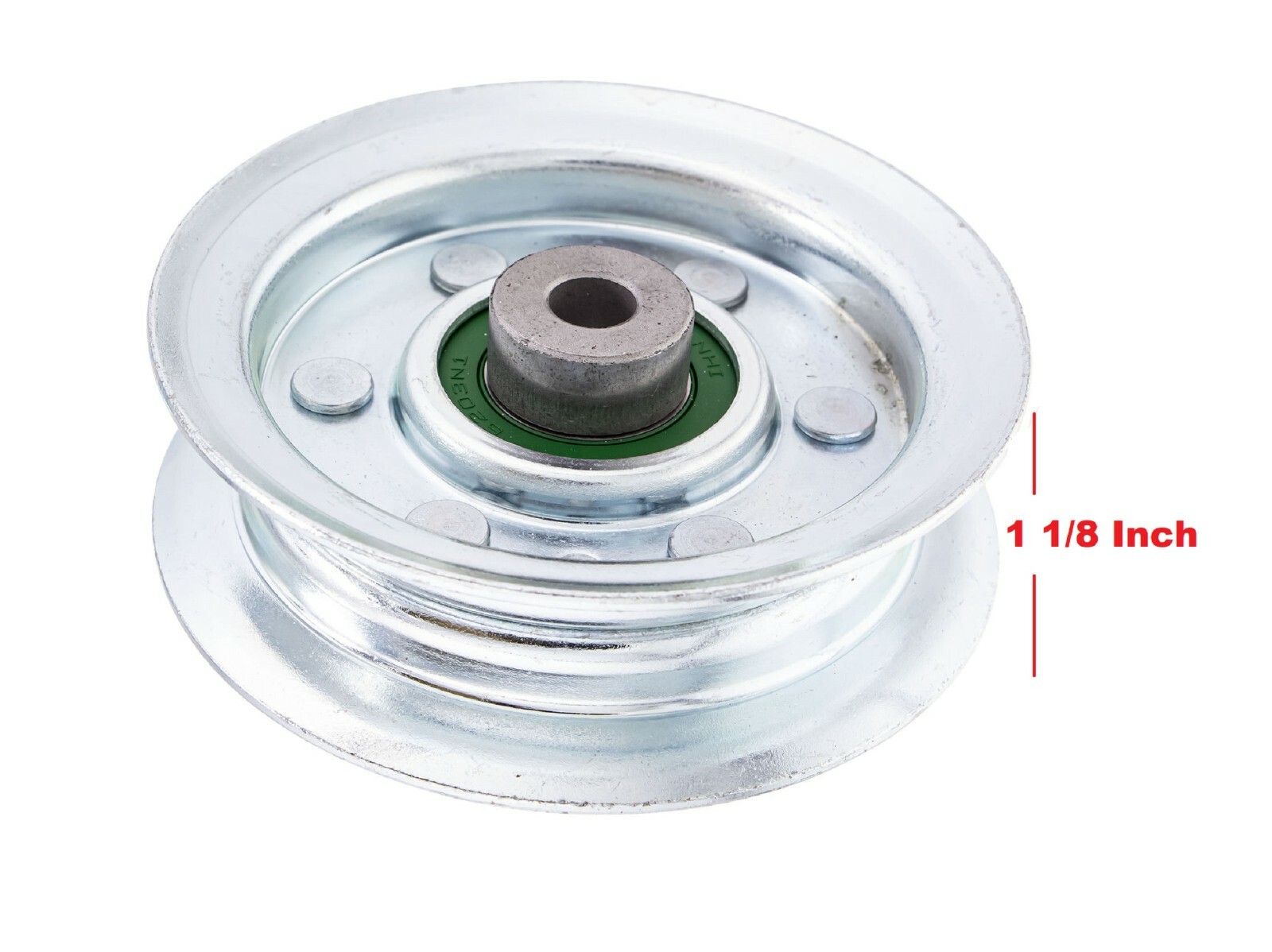 2 Flat Idler Pulley For John Deere AM103480 AM108923 AM103287 