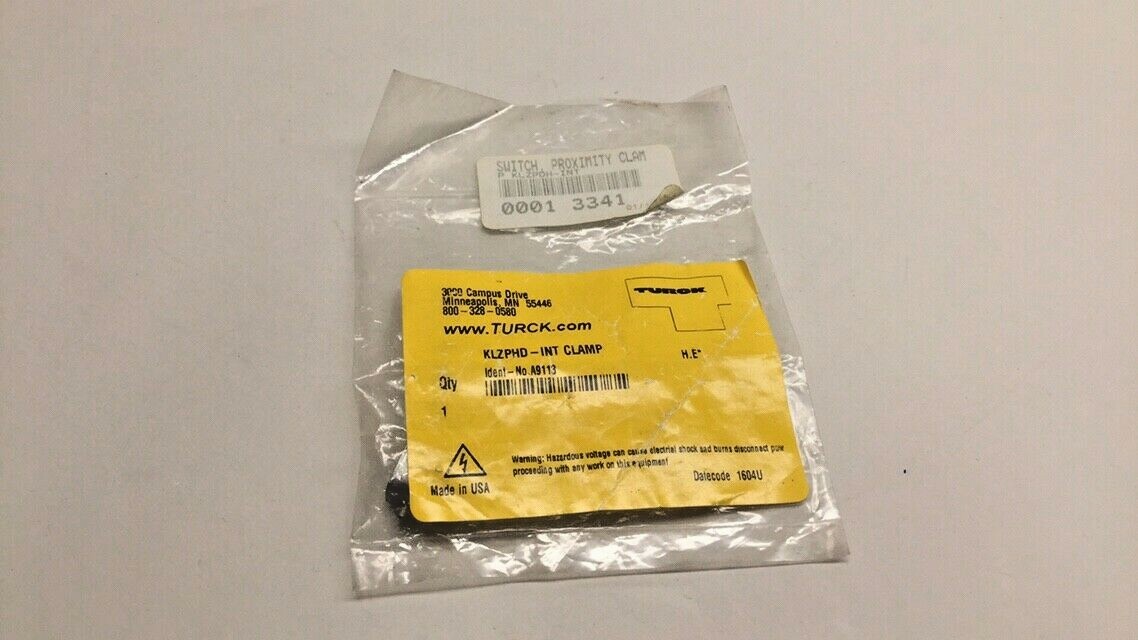 Turck KLZPHD-INT CLAMP Clamp for Proximity Sensor A9113