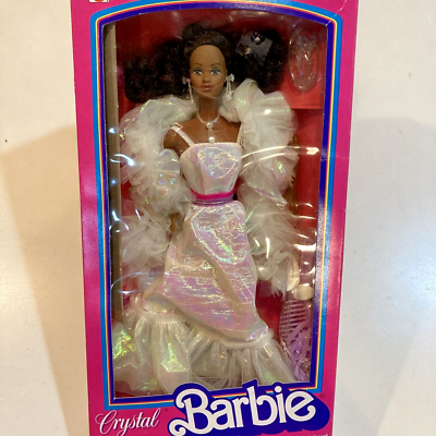 1983 Crystal Barbie Doll African American Mattel 4859 NRFB