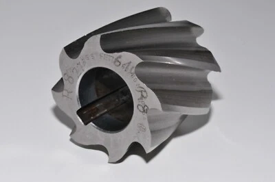 Walzenstirnfräser D 60x60N mm  Fette HSS Typ N Sp 16 r=8mm RHV16656 - Bild 1 von 4