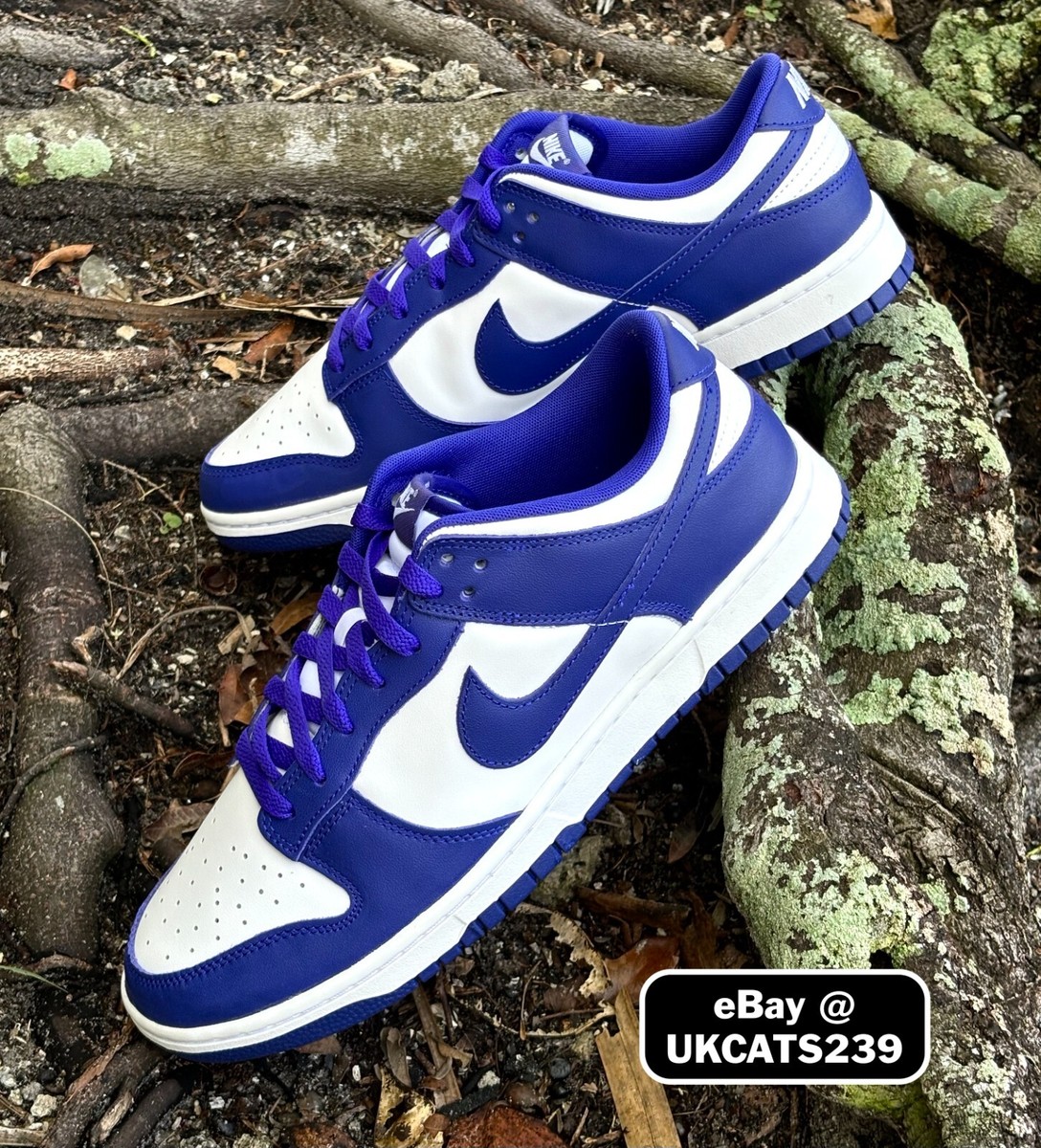 Nike Dunk Low Retro Shoes Concord White DV0833-103 Men's Multi Sizes NEW