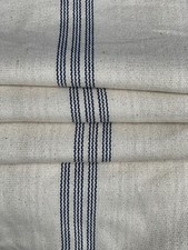Grain Sack Fabric by the Yard, Ticking Fabric, French Country, Cottage Farmhouse