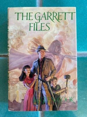 The Garrett Files 1, 2, 3 by Glen Cook hardcover HC w/ DJ Nelson Doubleday (BCE)