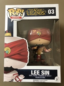 FUNKO POP! LEE SIN #03 LEAGUE OF LEGENDS VAULTED RETIRED GAMES 889698103060 | eBay