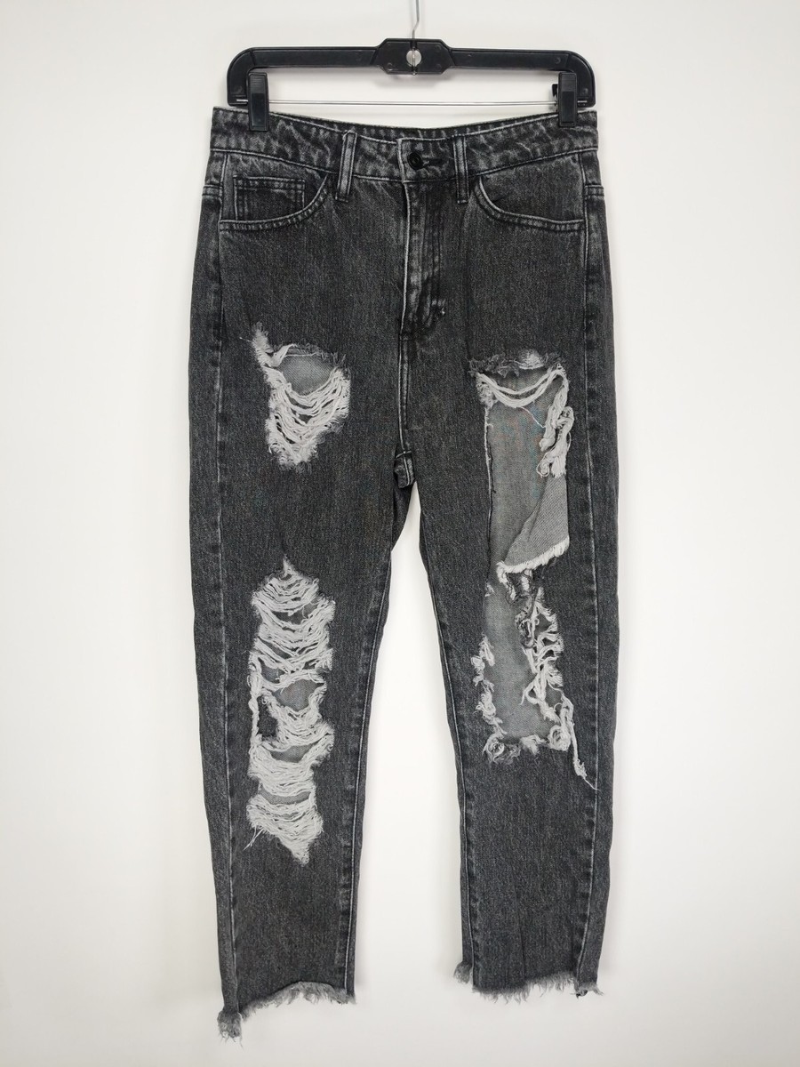 Flare Jeans Fashion Nova Knee Ripped Jeans Flare Jeans Knee Cut