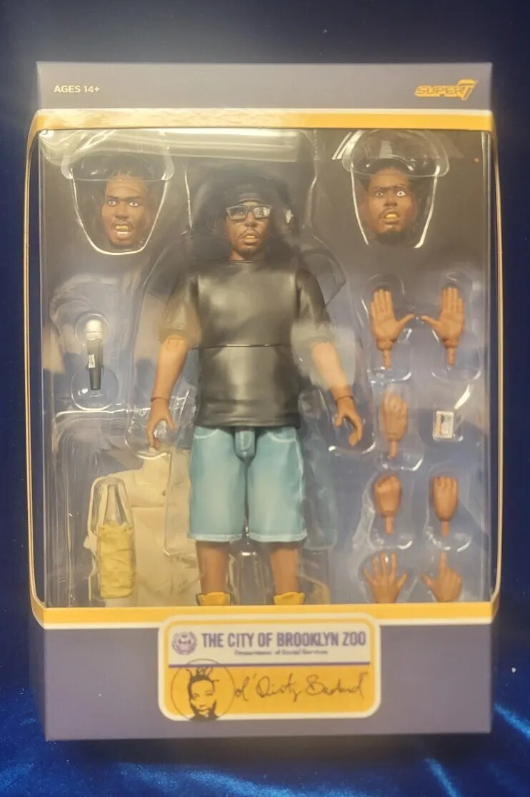 Super7 Ultimates Ol Dirty Bastard ODB WU TANG FOREVER IN HAND