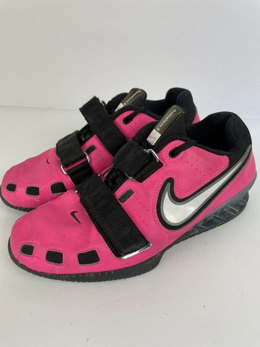 Nike romaleos pink sale