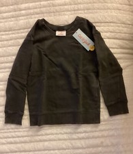 Cat Jack Dark Grey Solid Neck pullover Sweater Size 5T