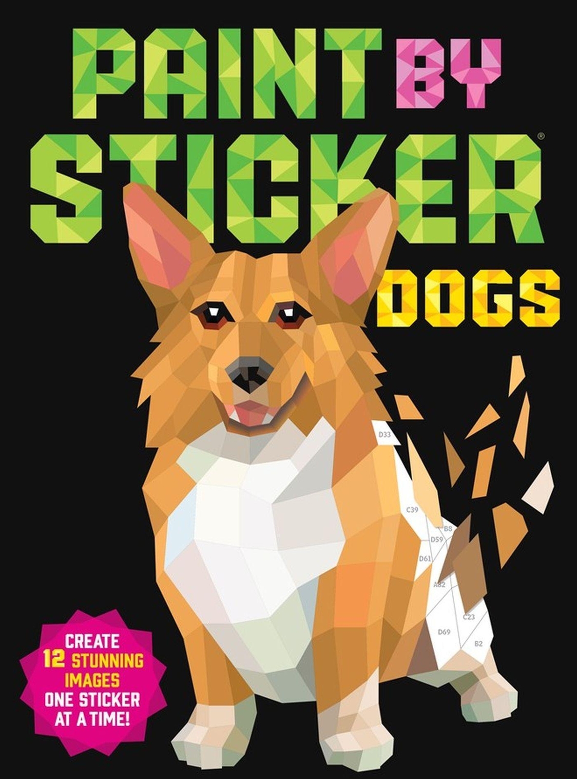 Thumbnail - Paint By Stickr: Dogs | Create 12 Stunning Images One Stickr At A Time