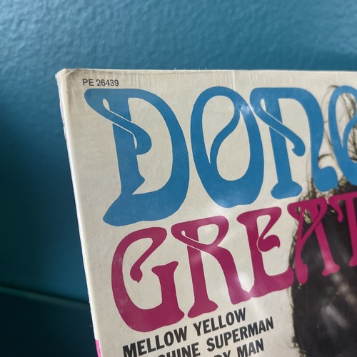 DONOVAN Greatest Hits Original EPIC RECORDS LABEL PE26439 STEREO Sealed LP - Picture 3 of 8