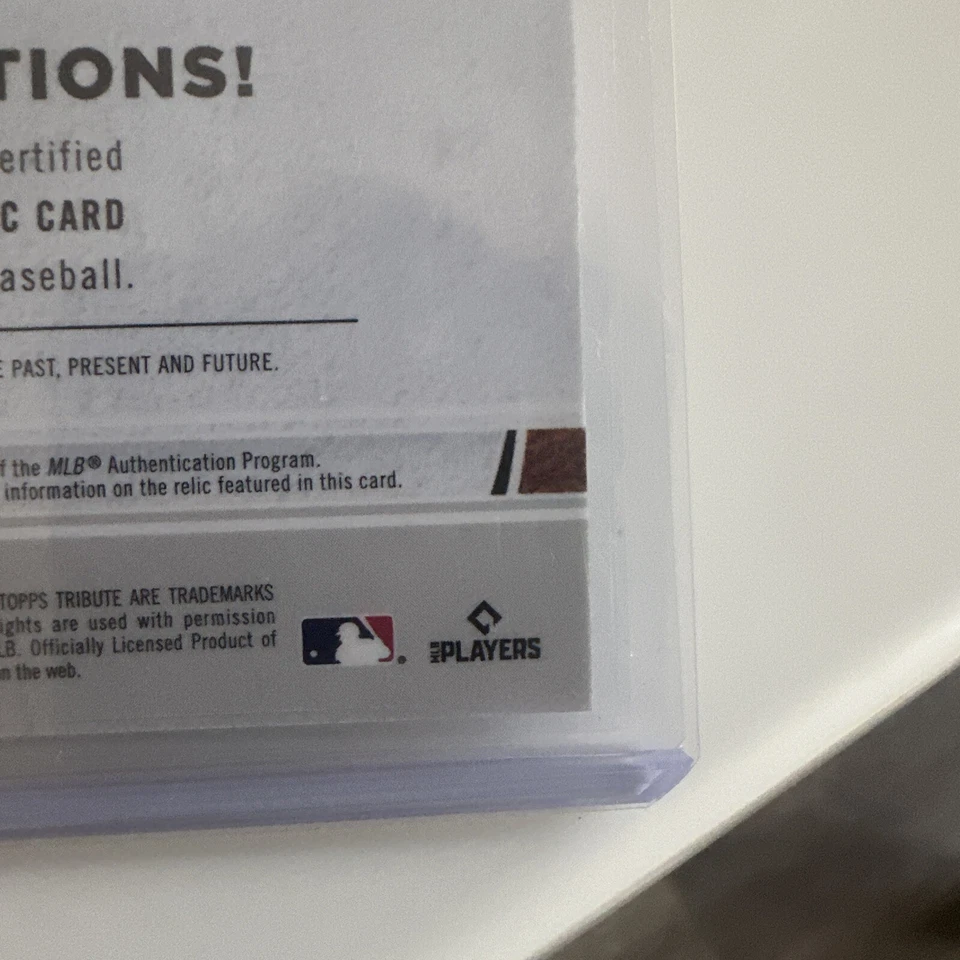 2022 Topps Tribute - Stamp of Approval Relics  #SOA-TA Tim Anderson /50 (MEM) - Image 4 of 4