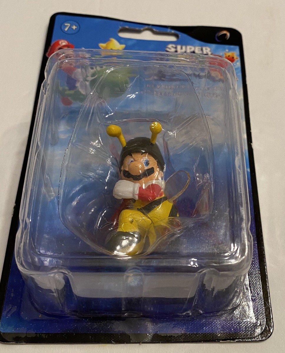 BANDAI New SUPER MARIO BROS. ソフビ 2011 NINTENDO--SUPER MARIO GALAXY 2--BUMBLEBEE MARIO FIGURE