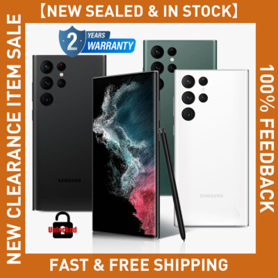 #ad NEW SAMSUNG GALAXY S22 ULTRA 5G UNLOCKED SM S908U GSMCDMA ALL COLORS amp; MEMORY $348.01