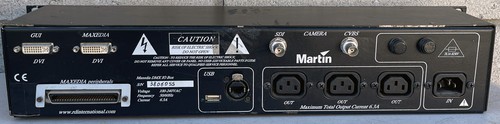 Martin Maxedia I/O DMX 10 Box Broadcast Video Switcher Playback Rack Mount - Picture 5 of 10