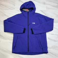 Mountain Hardwear Men's Kor Stasis 'Purple' Hoody Jacket OM9050-503 Multi-Size