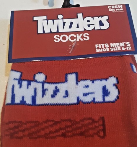 Twizzlers Men's Novelty Socks Shoe Size 6-12 NEW - Picture 4 of 4