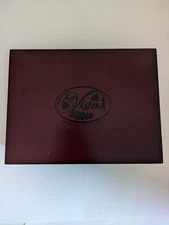 LA VIGNA CORKPULL GIFT SET MODEL 711 WINE ACCESSORIES IN WOODEN BOX Brand New