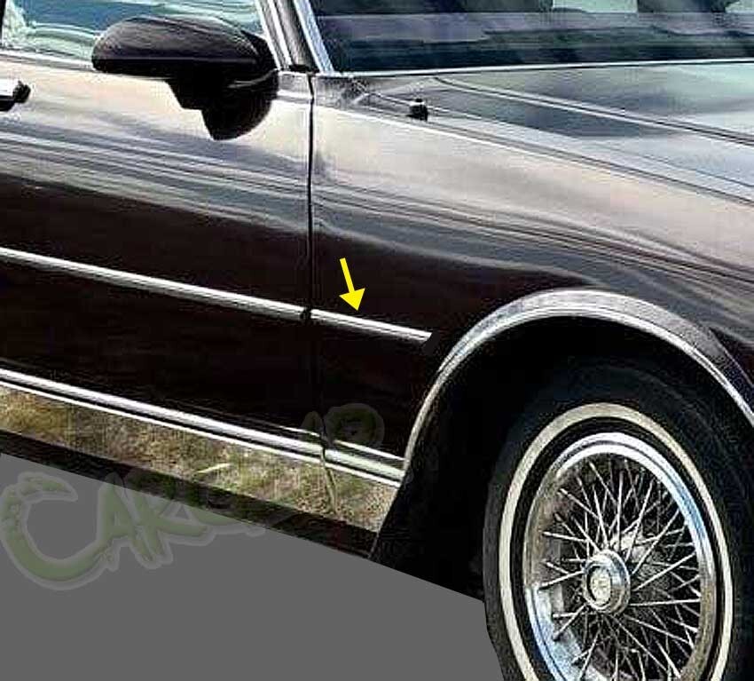 Caprice Classic Factory Style Body Side Moldings 7/8