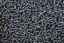 (500) Combo Drive 1/4-20 x 3/4 Slotted Phillips Round Head Machine Screws Zinc