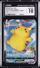 2021 POKEMON JAPANESE 25TH ANNIVERSARY #22 SURFING PIKACHU VMAX CGC 10 GEM MINT