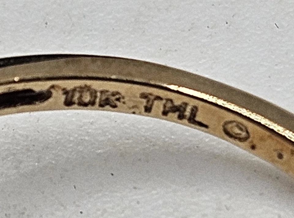 Anillo de cóctel vintage Kay Jewelers oro 10K pavé natural diamantes - talla 7 Foto 4 de 4