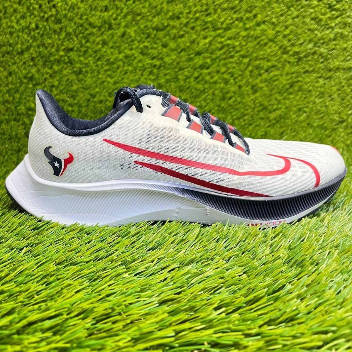 Nike Air Zoom Pegasus 37 Mens Size 7 White Black Walking Running Shoes Sneakers | eBay