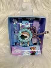 Disney Frozen Kids Anna and Elsa Flashing Watch  Bracelet - 3 Piece Set NEW