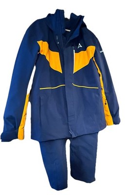 SCHÖFFEL Ski-Outfit navy/orange (Jacke Gr.56 + Hose Gr.58) *gebraucht*