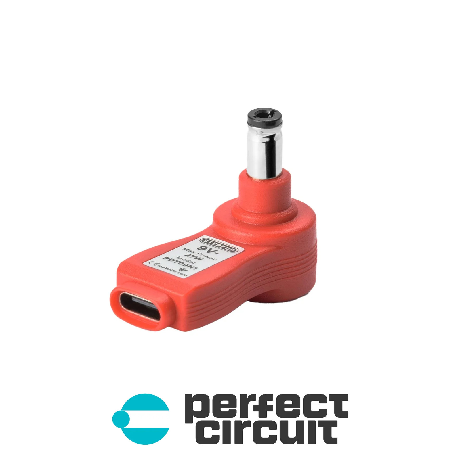 myVolts Step Up USB-C Adapter 9V C- 2.1mm POWER SUPPLY NEW PERFECT CIRCUIT