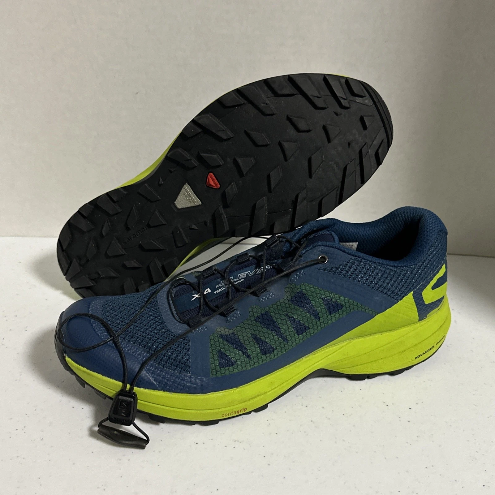 Salomon XA Elevate Men's Size 8 Trail Running Shoes Blue
