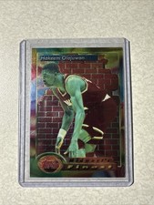 1994 Topps Midwest's Finest Hakeem Olajuwon #115 Houston Rockets HOF 