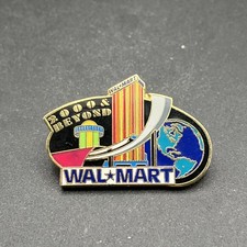 Walmart The Year 2000 And Beyond Lapel Hat Pin