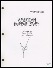 Sarah Paulson "American Horror Story" AUTOGRAPH Signed Pilot Episode Script ACOA