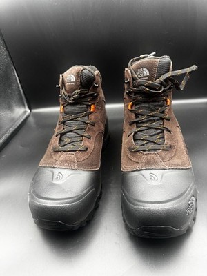 The North Face Men's Snowfuse Waterproof Boots Coffee Brown Size 11.5
