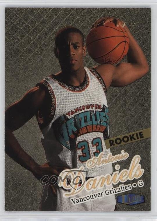 1997-98 Fleer Ultra Rookie Gold Medallion Antonio Daniels #130G Rookie RC jg5