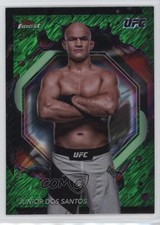 2024 Topps Finest UFC Rare Green Shimmer Refractor 34/93 Junior Dos Santos 1in8