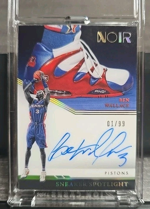 Ben Wallace Basketball Autographed Sports Trading Cards