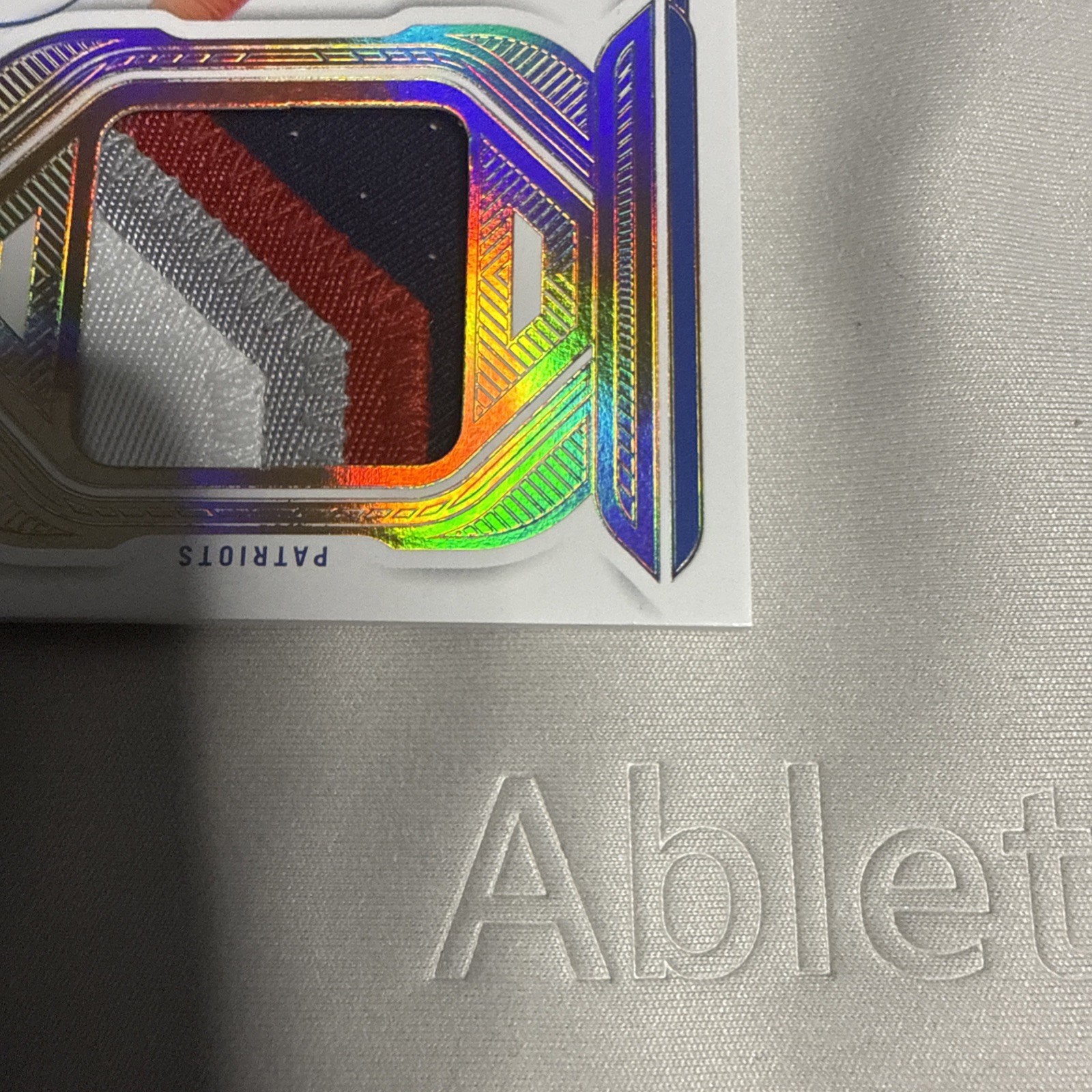 2023 Panini Flawless Andre Tippett DPA-ATI Auto 4 Color Patch /25 Patriots Hof view 8