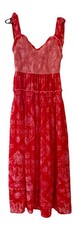Vintage Maxi Dress Cottagecore Prairie Grannycore Summer Spring Floral Women s