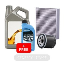 Service Kit SAE 5W40 Engine Oil Pro 5L Oil Air Filter For Renault Scénic 8.25 per litre